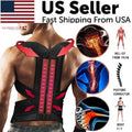 Posture Corrector Support Magnetic Back Shoulder Brace Belt Band For